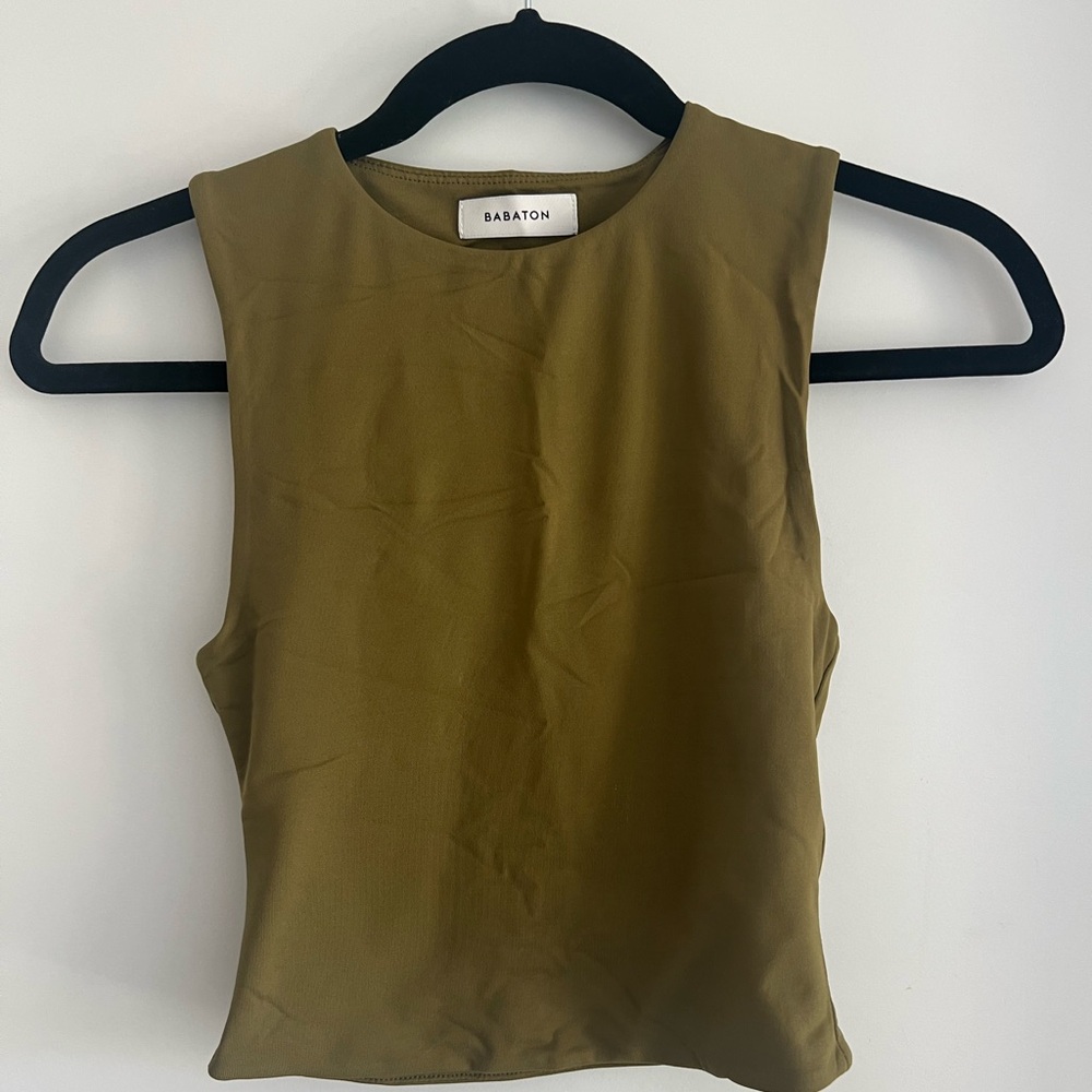 Babaton Khaki Women's Tank Top